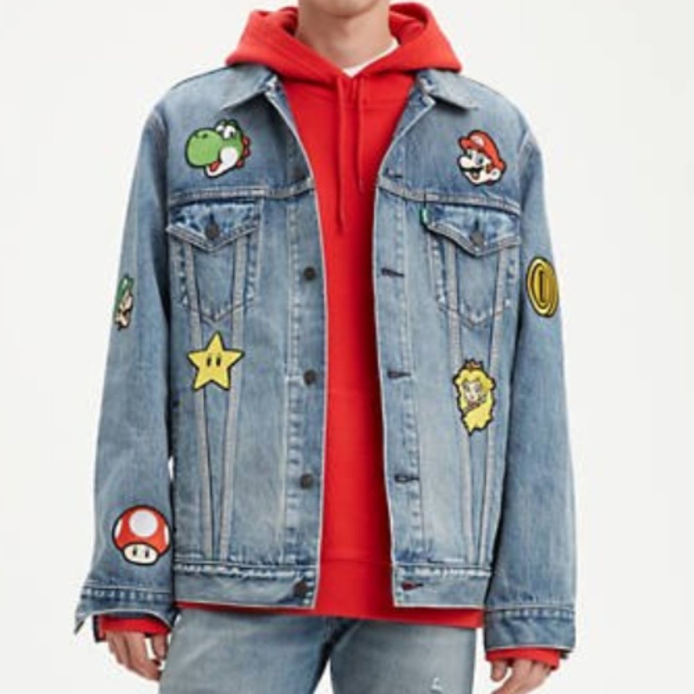 Levi's X Super Mario Vintage Trucker Jacket  LIMITED